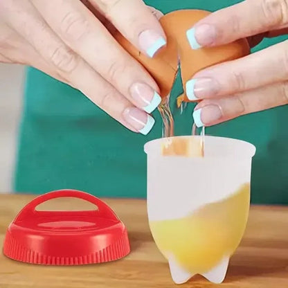 Set 6 forme de silicon EggDishes pentru fiert oua fara coaja 🥚 BESTSELLS