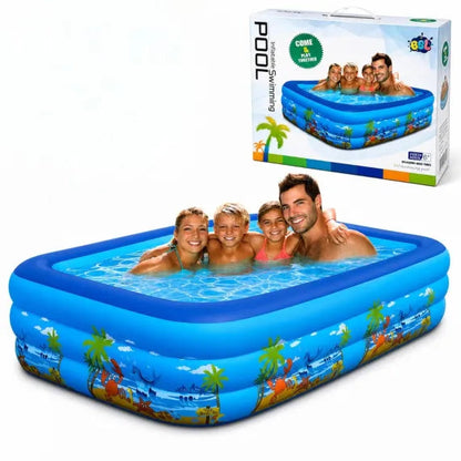 Piscină gonflabilă HOZRO, pentru adulți/Copii – Portabilă si spațioasă pentru cupluri, ideală pentru baie cu spumă, relaxare sau răcorire vara, design durabil și rezistent la uzură, ușor de instalat și depozitat HOZRO