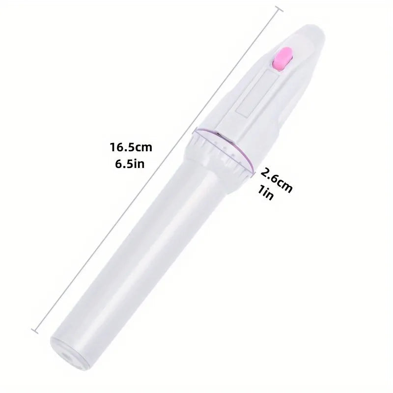Pila electrica pentru unghii, set mani pedi, cu capetele interschimbabile si doua pile pentru calcai, alb BESTSELLS